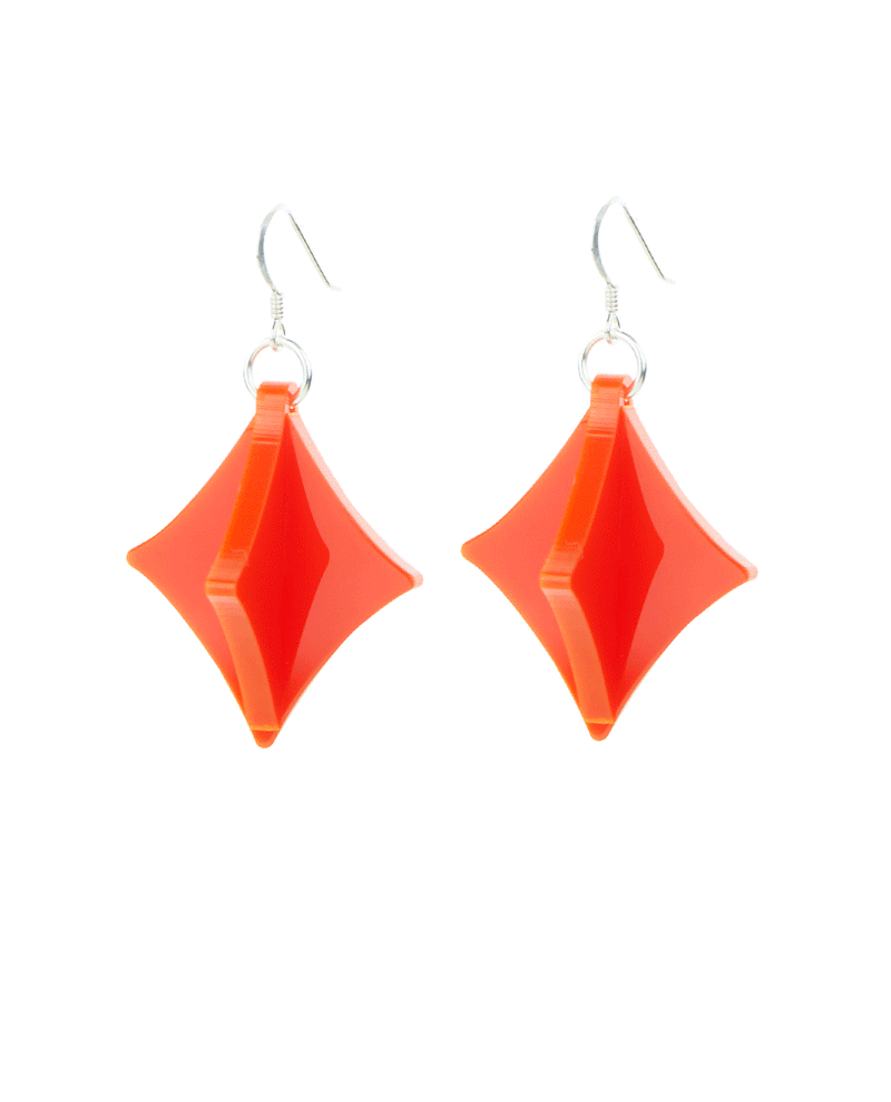 Pick Your Card Suit 3D Earrings