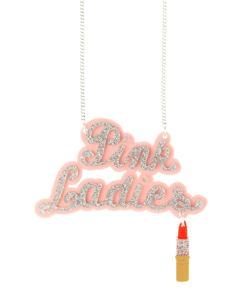 Pink Ladies Logo Necklace