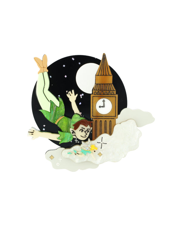 Pixie Dust Over London Brooch