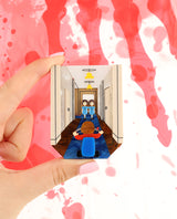 Playing in the Eternal Corridor Brooch
