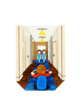 Playing in the Eternal Corridor Brooch
