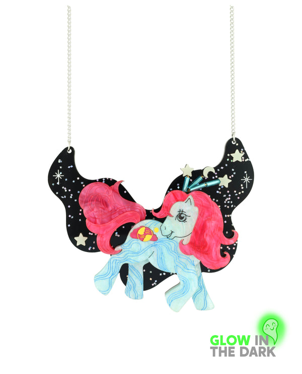 Polaris the Cosmic Celestial Pony Necklace
