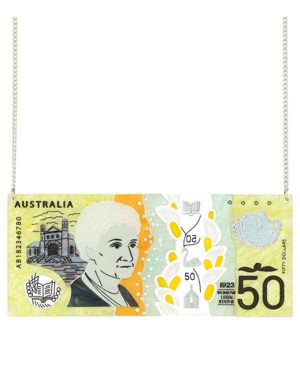 Political Pioneer Edith Cowan Necklace