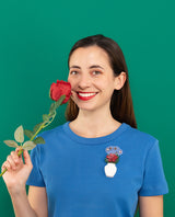 Pollinating Flowers Topper Insert Pack for Vase Brooch