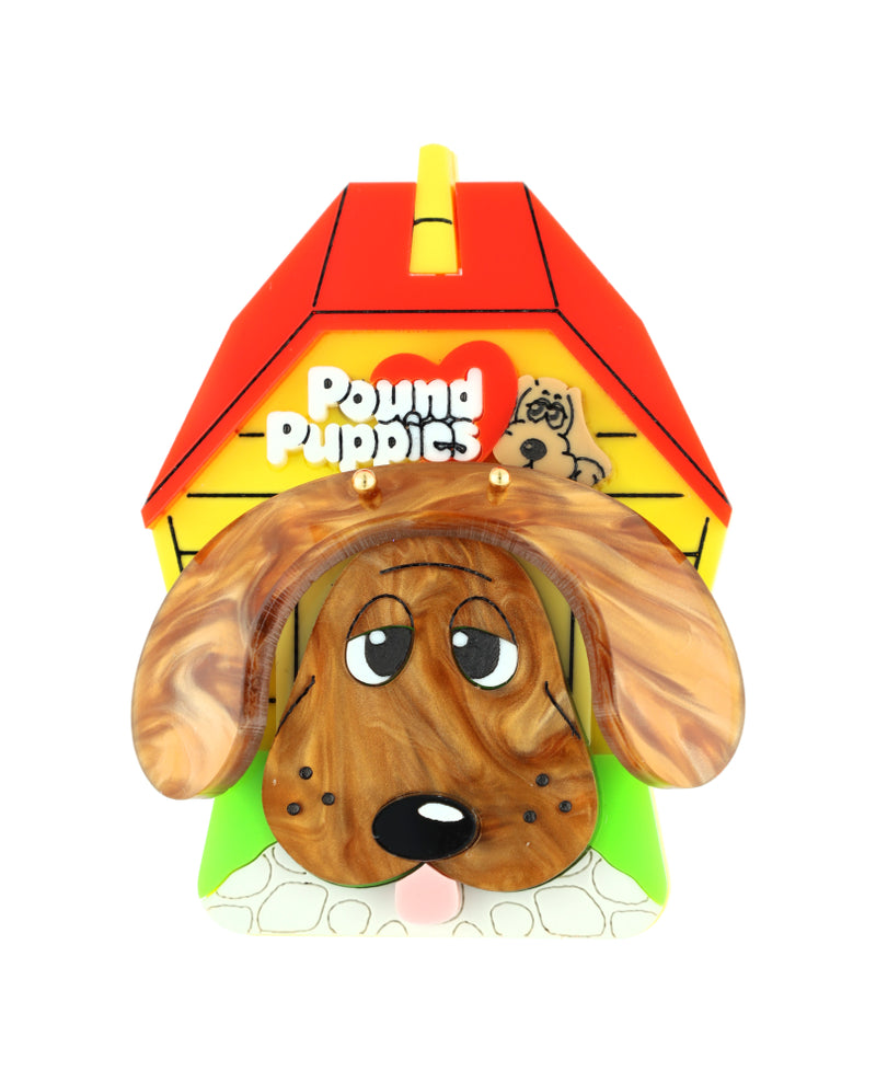 Pound Puppy Brooch