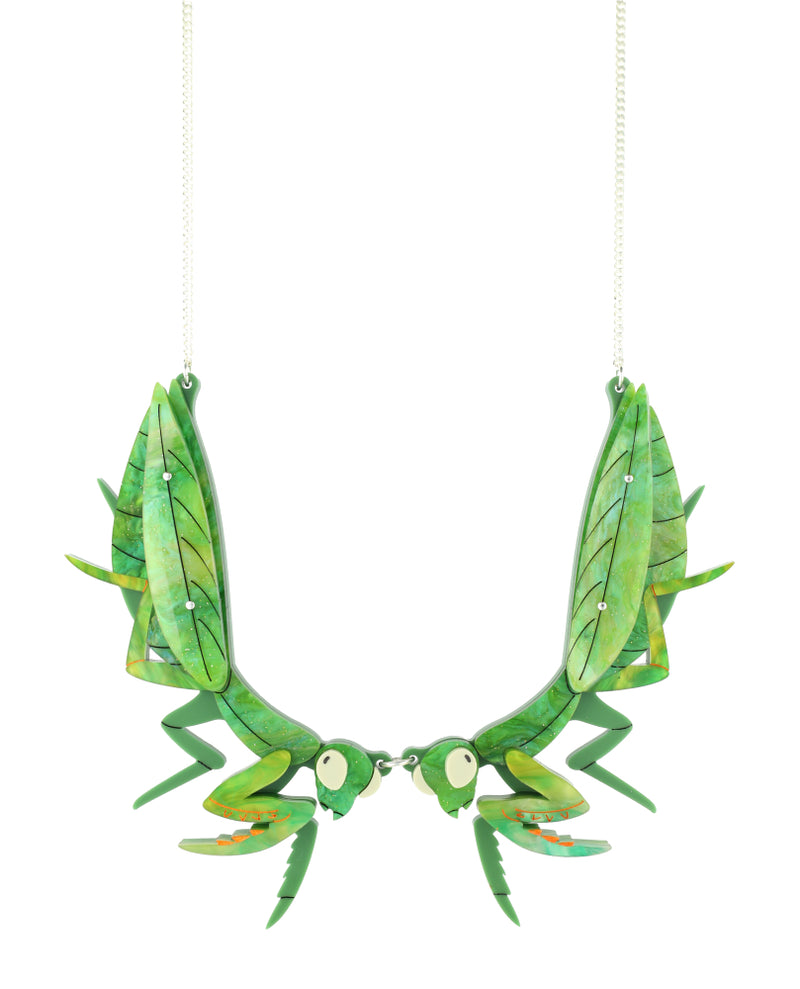 Praying Mantis Necklace