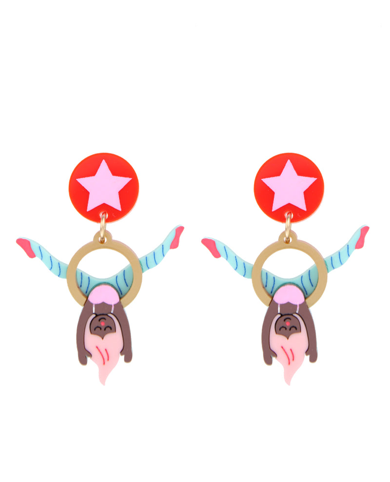 Presenting the Amazing Acrobat! Earrings