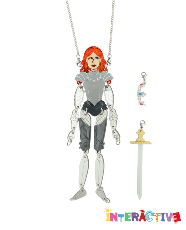 Princess Knight Mannequin Necklace -Interactive-