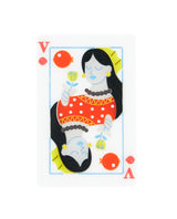 Queen Of The Cards Brooch