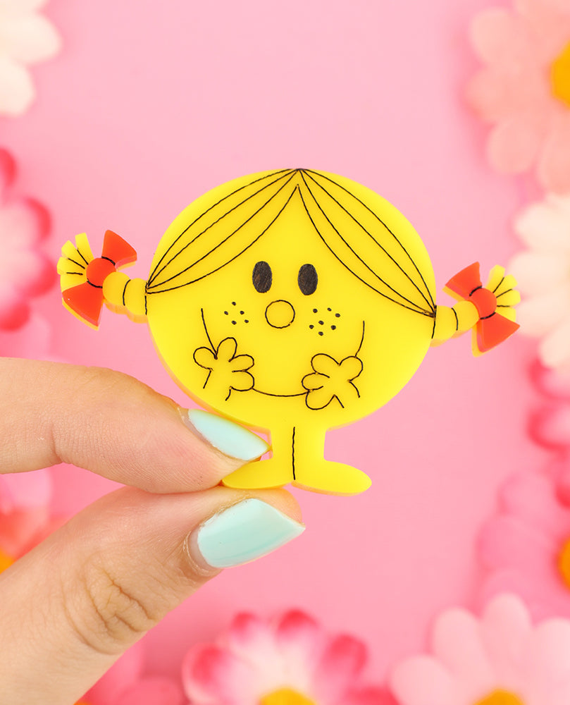 Radiant Little Miss Sunshine Brooch