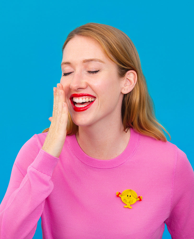 Radiant Little Miss Sunshine Brooch