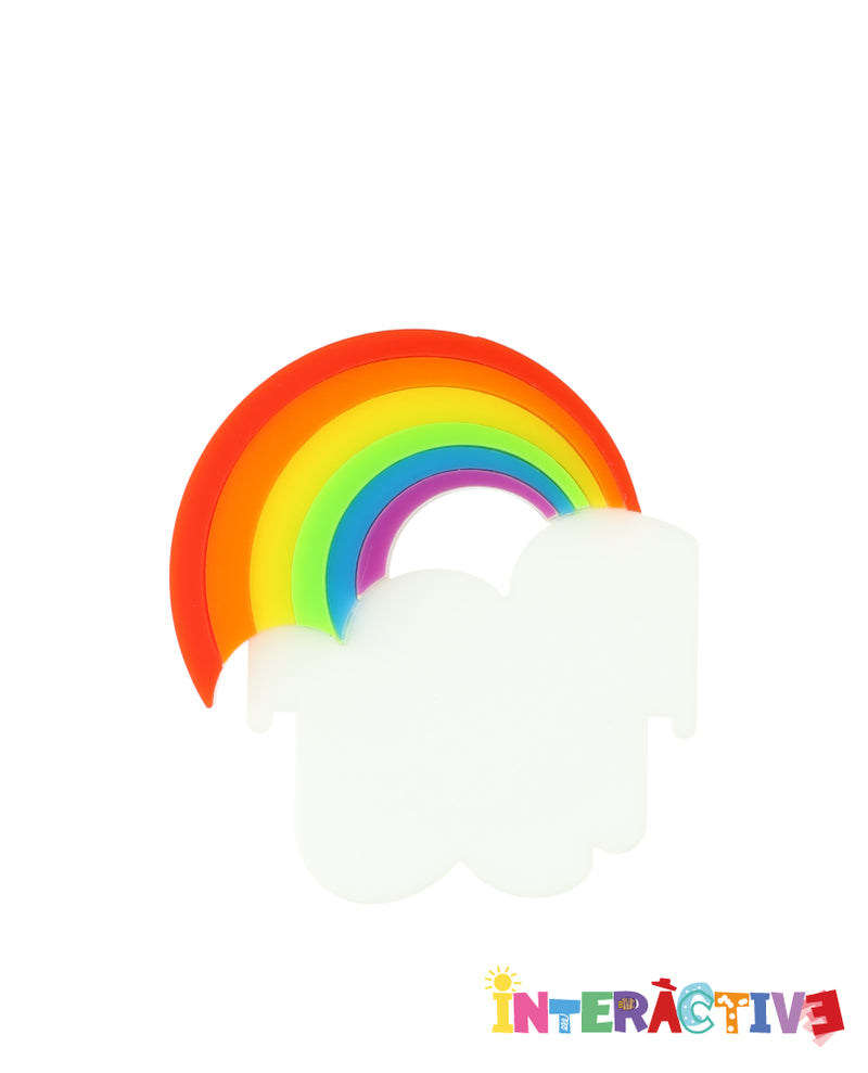 Rainbow Insert for Cloud Brooch