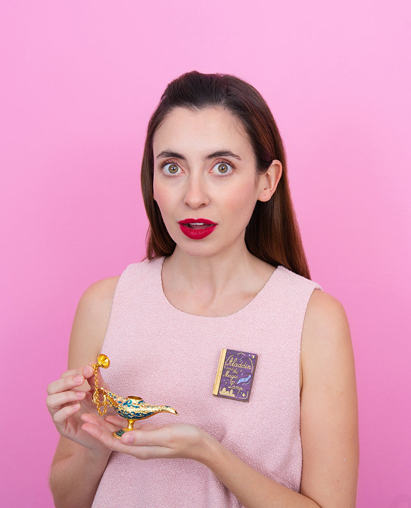 Read Aladdin to Me! Brooch -Interactive-