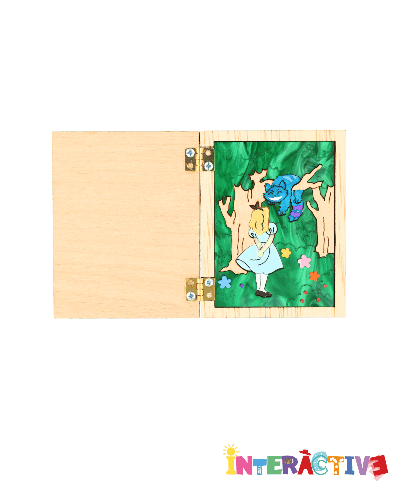 Alice in wonderland brooch deals