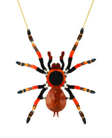 Red-Knee Tarantula Statement Necklace