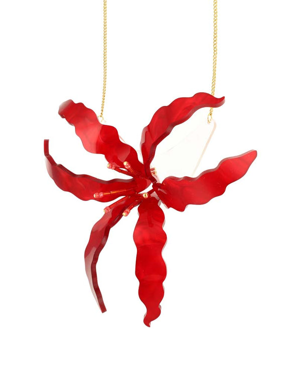 Red Spider Lily Necklace