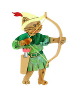 Meow, It's Robbin Hood Brooch