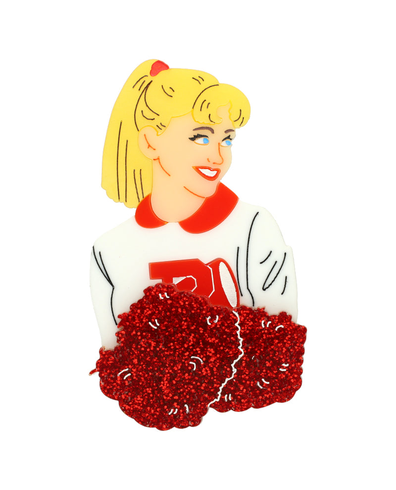 Sandy Cheerleader Brooch