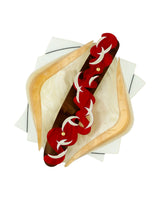 Sausage Sizzle Brooch