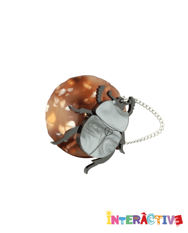 Scarab’s Golden Path Brooch -Interactive-