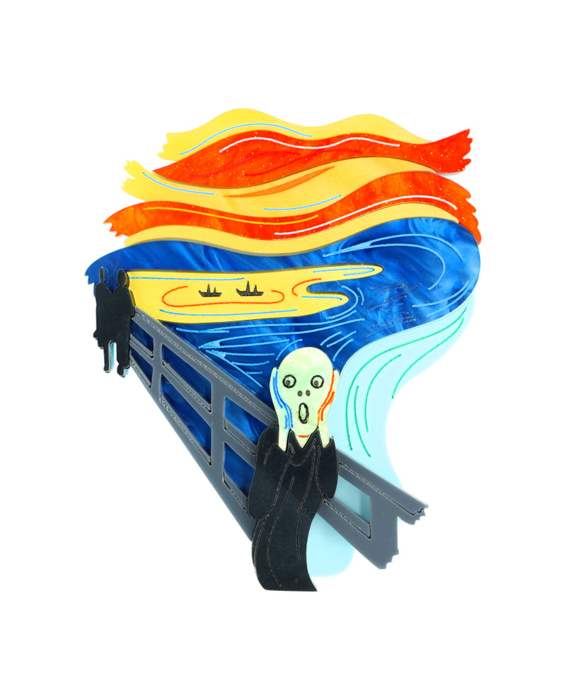 Scream! Brooch