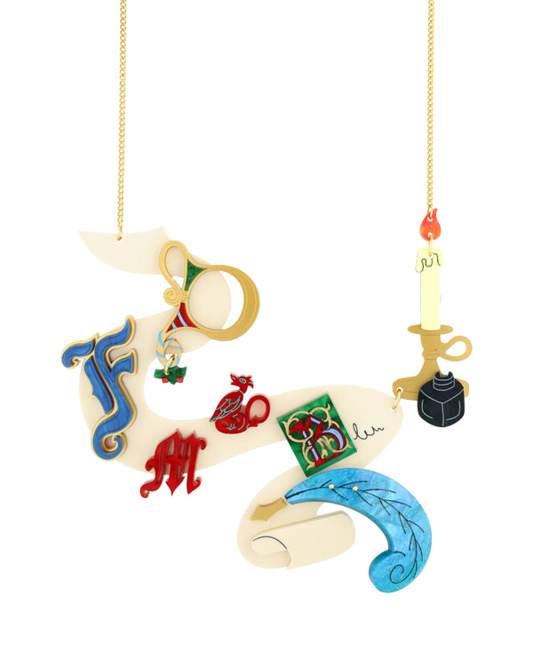 Scriptorium Necklace