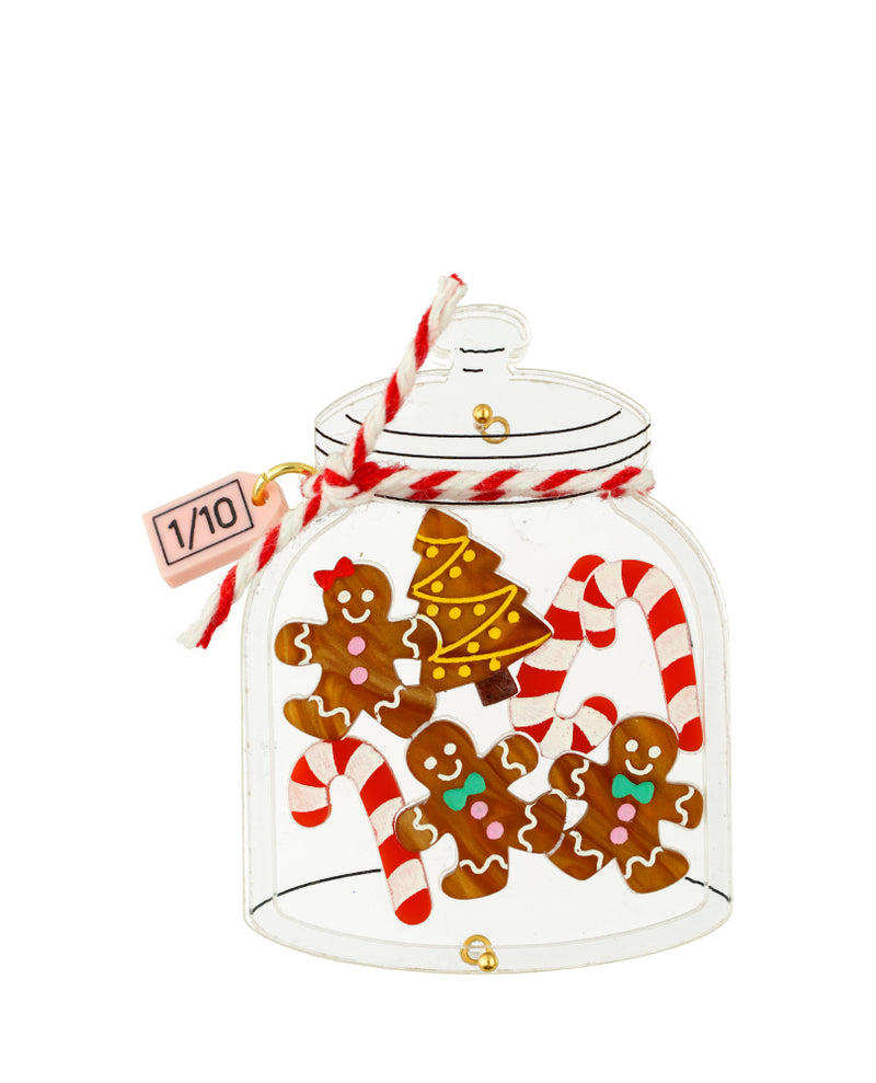 Seasonal Treat Stash Brooch -Interactive-