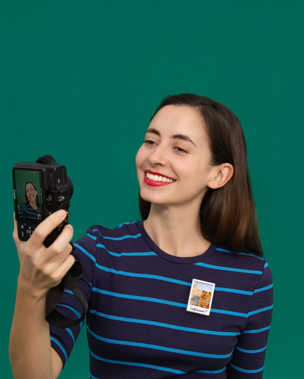 Selfie with the Quokka Interactive Brooch
