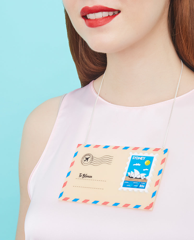 Sending My Letter To… Custom Necklace -INTERACTIVE-