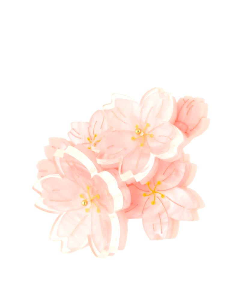 Serene Sakura Blossom Brooch