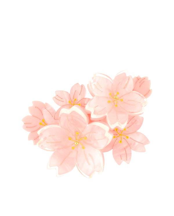 Serene Sakura Blossom Brooch