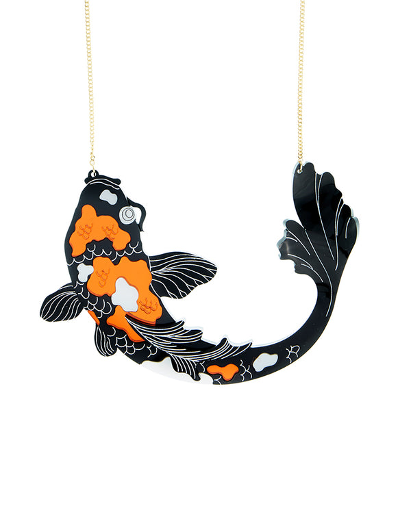 Showa Koi Fish Necklace
