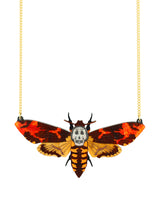 Silence of the Death Moth Necklace