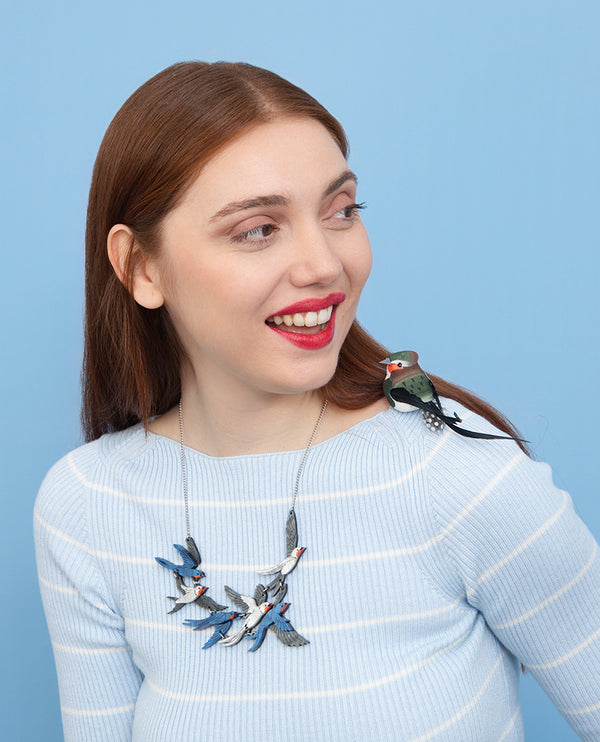Singing Swallows Necklace