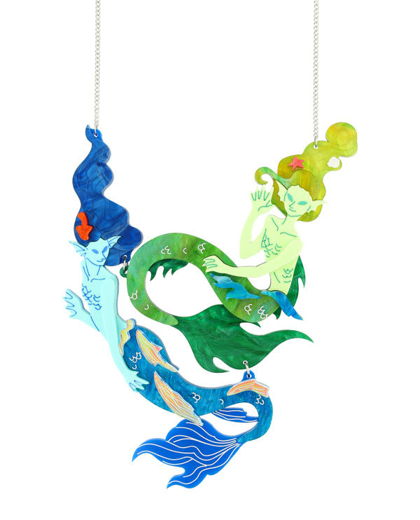 Sinister Sirens of the Deep Necklace