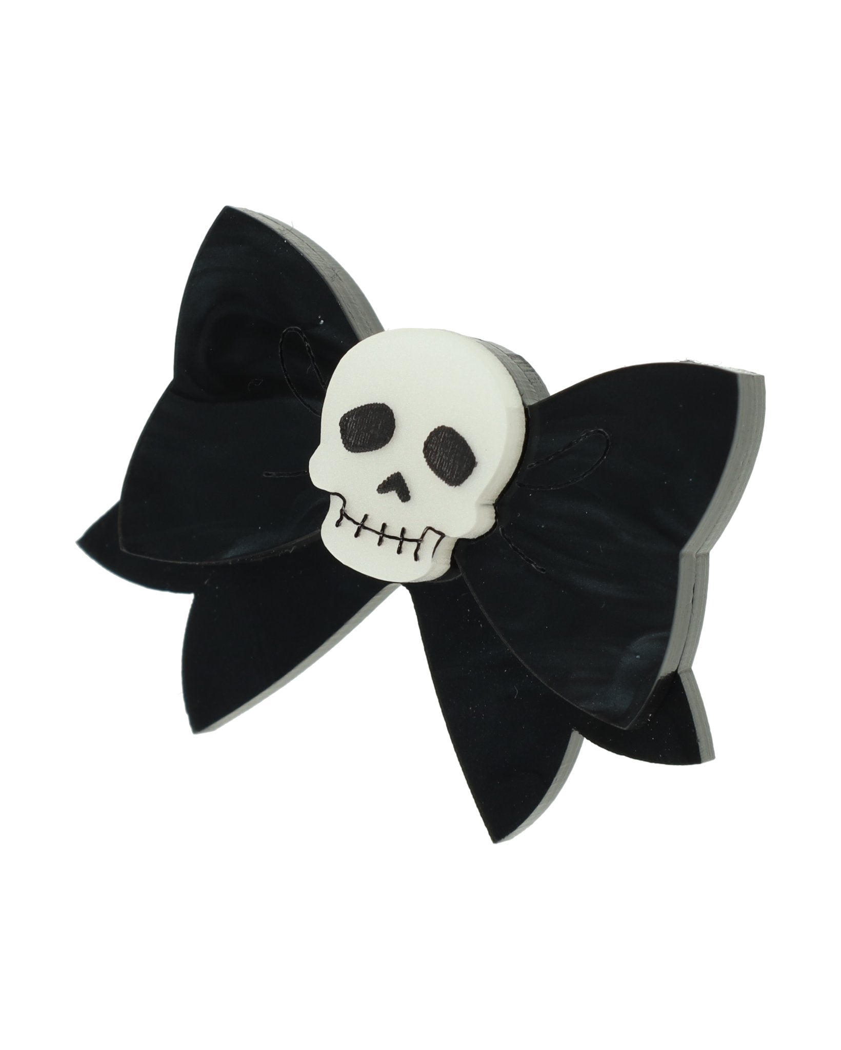 Skull Bow Chic Ring