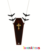 Sleeping in the Dracula Coffin Necklace -Interactive-