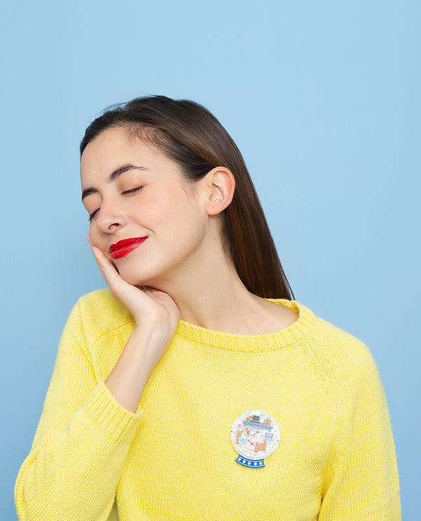 Snow Sweet Snow Brooch