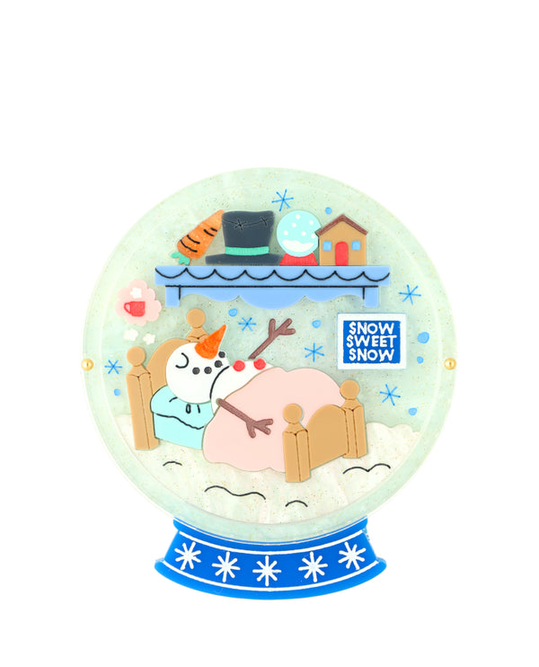 Snow Sweet Snow Brooch