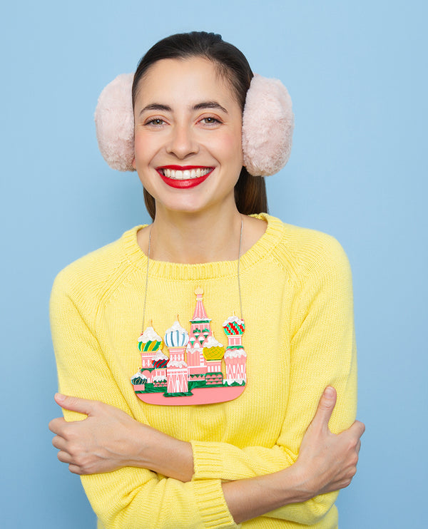 Snowy St Basil Necklace