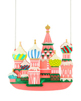 Snowy St Basil Necklace