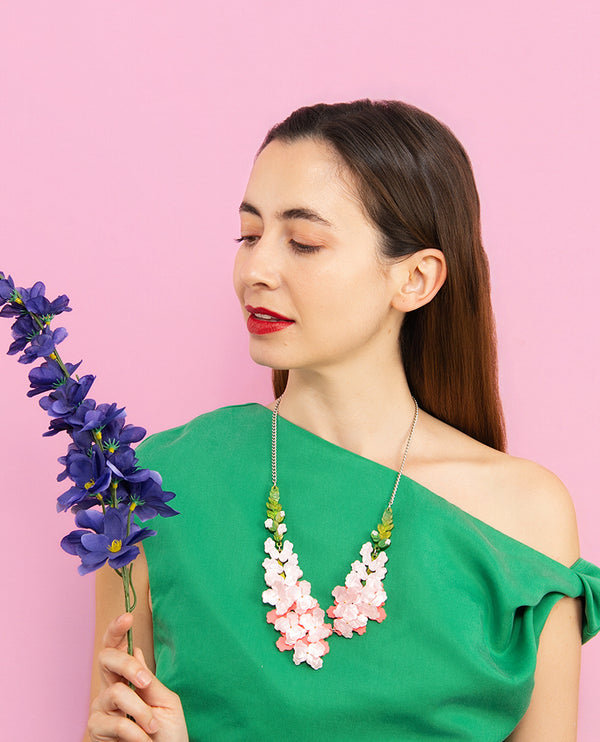 Sonata of Snapdragon Necklace