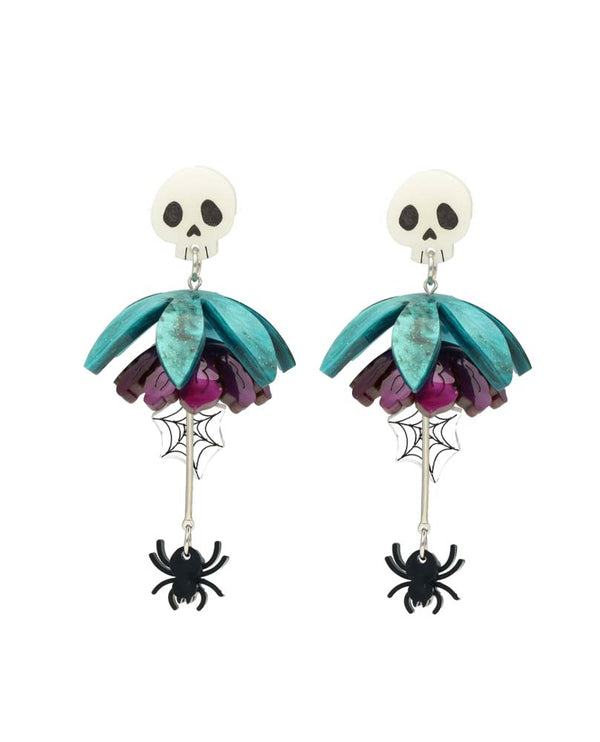 Spider’s Bloom Earrings