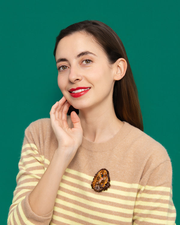 Spikey Echidna Brooch