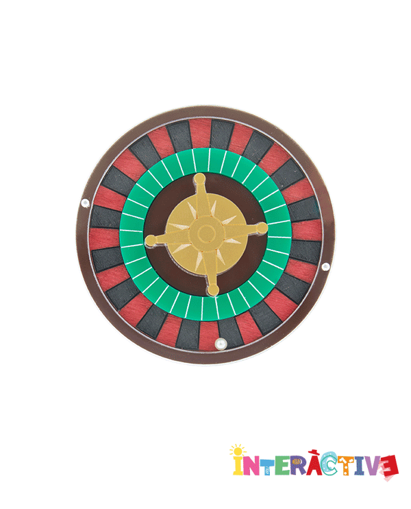 Spinning The Roulette Brooch -interactive-