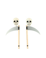 Spooky Scythe of Death Earrings