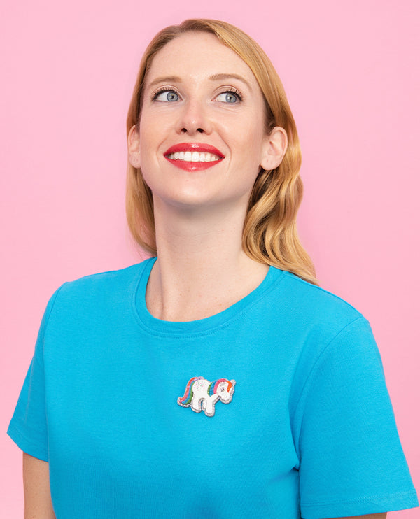 Sticker Collection Pony Brooch
