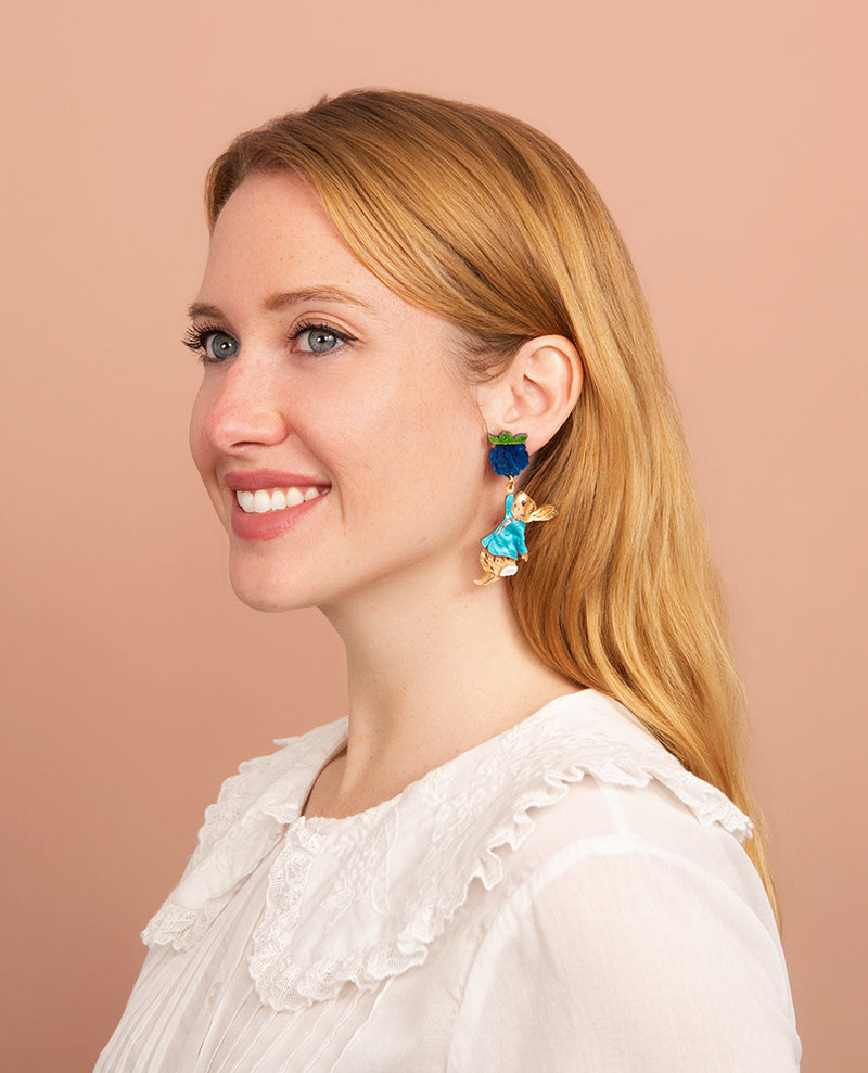 Strawberry and Blackberry Treat Earrings