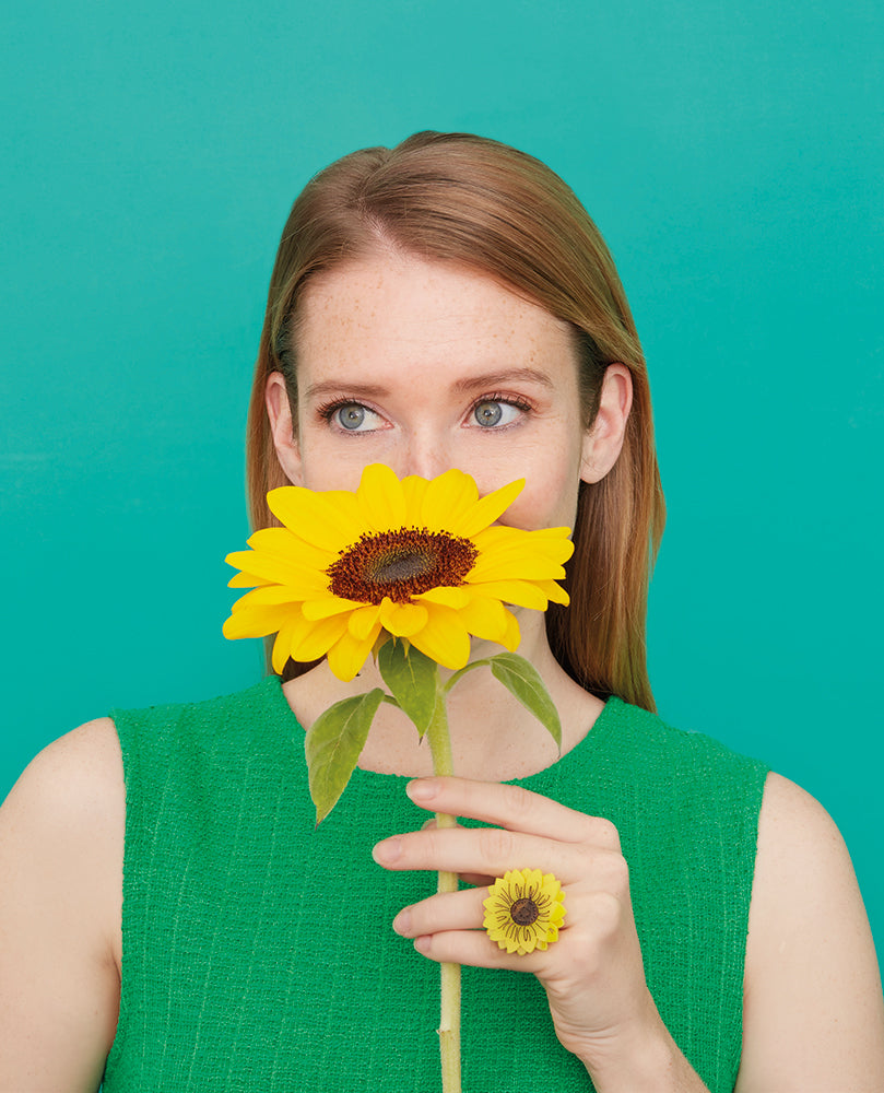 Sunny Sunflower Ring