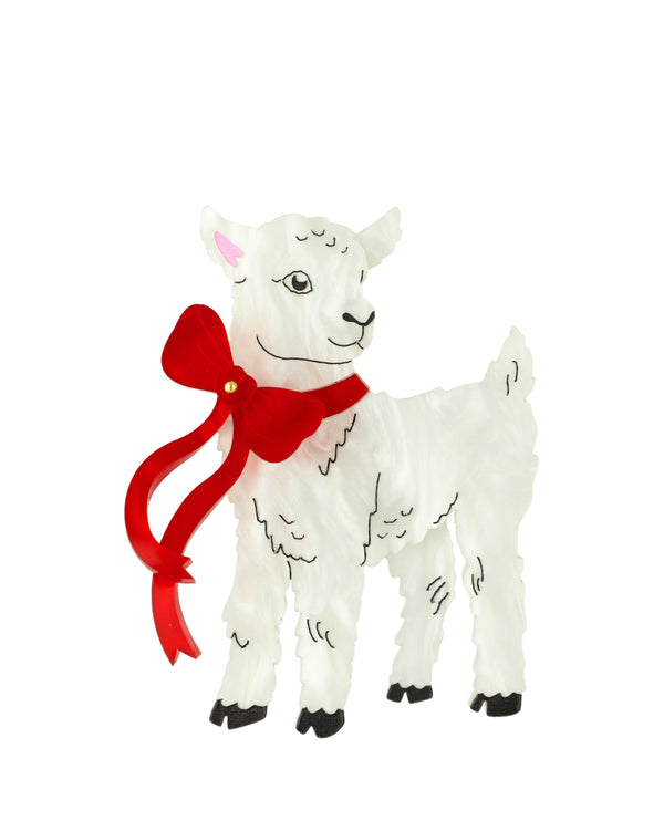 Sweet Little Lamb Brooch